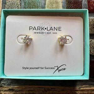 Park Lane Gold Impression Earrings 
New in Box. Never worn!